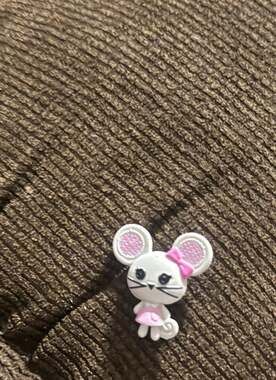Lalaloopsy Cinder Slippers Pet Mouse Flatback Resin Cabochon